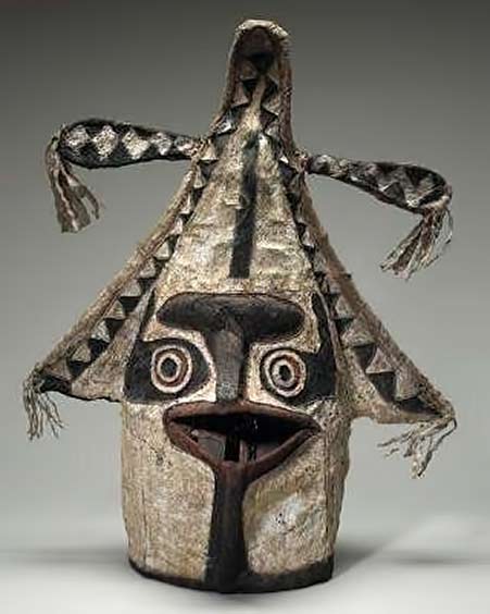 Eharo masks, Elema people, Orokolo Bay, Gulf province New Guinea