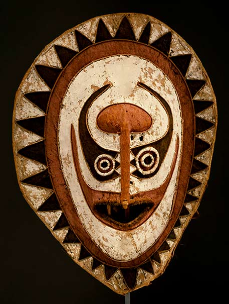 -Elema Mask,-Orokolo-village of New Guinea