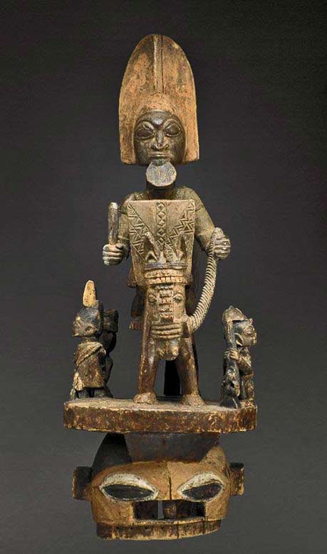 'Epa' mask from the Yoruba people of Nigeria