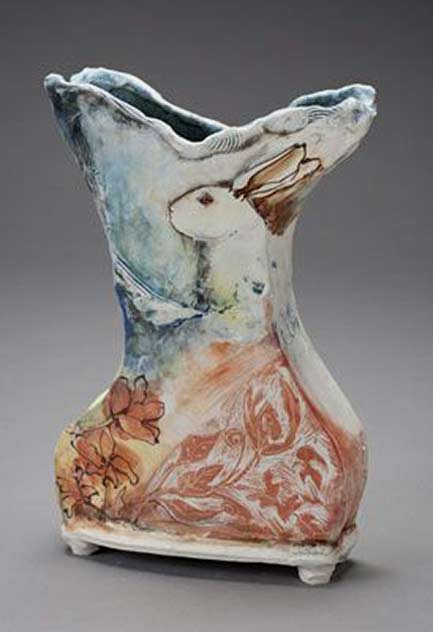 Laurie Sharman ceramic vase