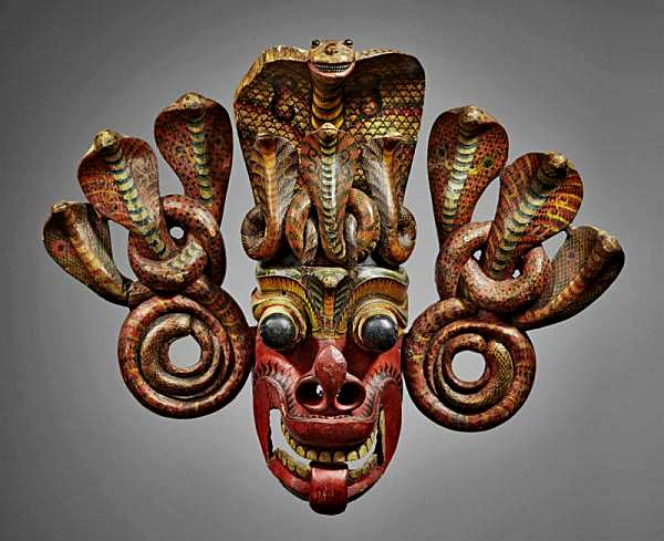 7 cobras mask - Sri laanka