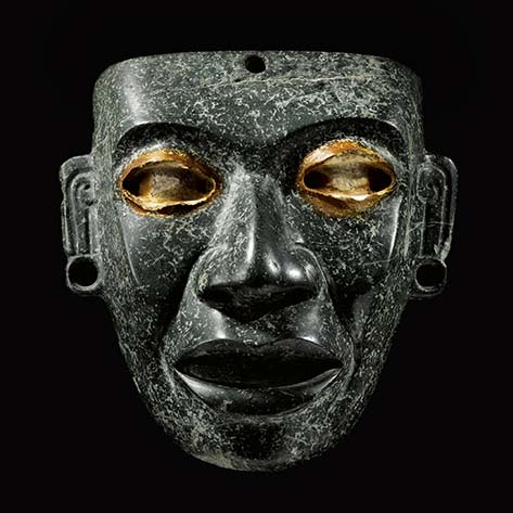 Teotihuacan greenstone mask