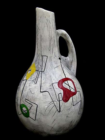 Ceramic water pitcher - WEG Pottery