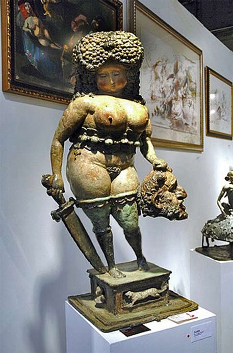 Emil-Kazaz-sculpture female warrior