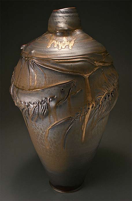 Frank-Boyden-and-Tom-Coleman, ceramic jar