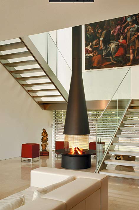 FilioFocus by Focus – Japanese style free-standing fireplace