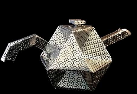 Ingrid Goldbloom Bloch_INV_ Octahemioctahedron Teapot