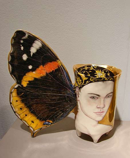 Irina-Zaytceva Red Admiral Butterfly Cup Jane Sauer Gallery