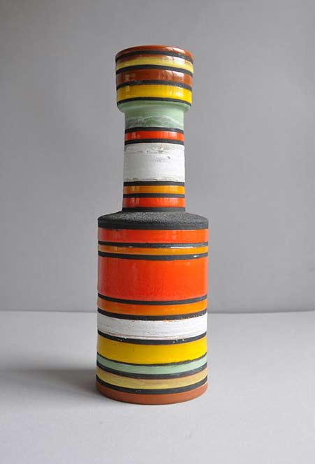 Bitossi vase, 'Rocchetto' line by Ettore Sottsass