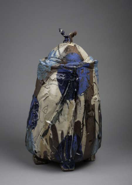 Françoise-Nugier ceramic lidded jar