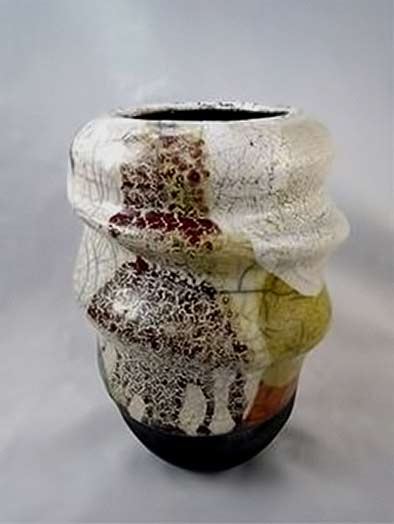 Dupuy-Thierry pottery vase