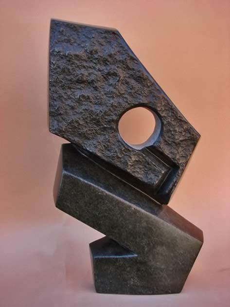 Knowledge-Chanetsa---Watching abstract cubist Shona sculpture