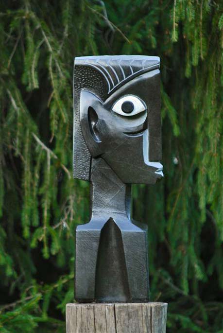 Marching to a Different Tune by Zimbabwean stone artist Taylor Nkomo