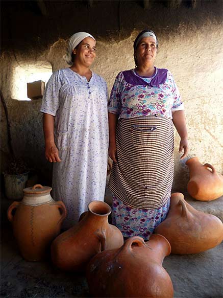 Rif,-Taounate female potters
