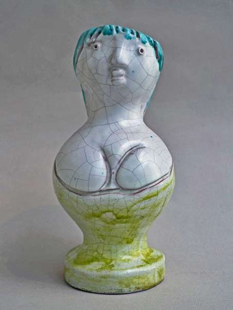 Georges Jouve ceramic female figure