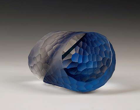 A-Lack-Thereof-laminated-and-carved-glass sculpture Nathalie-Houghton