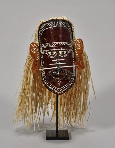 Alick Tipoti, Australian, (Kala Lagaw Ya), born 1975 - Mogei Mawa VII -- Hood Museum of Art, Dartmouth College
