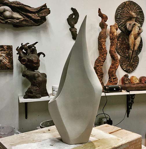 Beverly-Morrison ceramic -sculptures- California