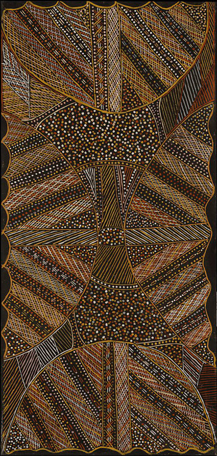 Marie Evelyn Puautjimi Ampiji Tiwi Islands 2001 -- Hood Museum of Art, Dartmouth College