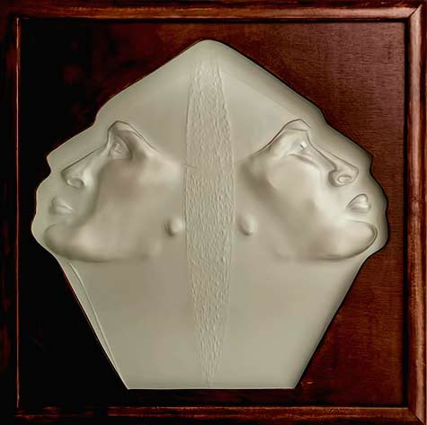 Walll relief sculpture Susan Bloch