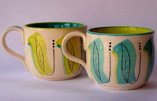 Sharon Laslet-ceramic cups
