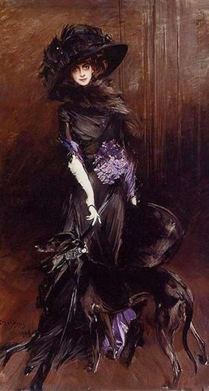 The Divine Marchesa in Venice - giovanni boldini