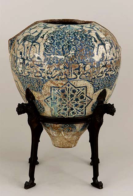 The Alhambra Vase Early century Nasrid period Earthenware painted over glaze Spain Mariano Fortuny, the framed