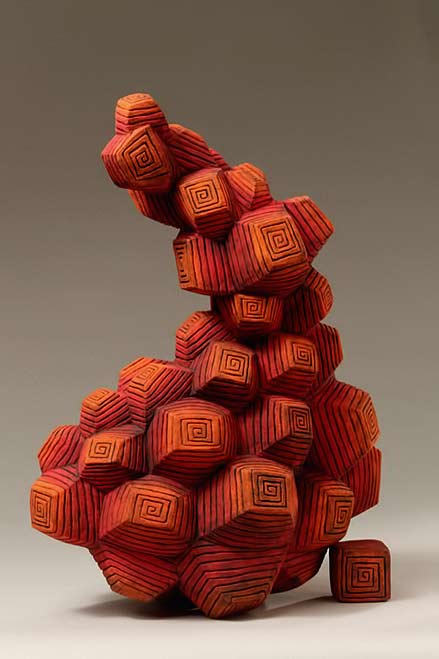 Ceramic sculpture growth II_iifire-Hsun-Yuan-Hsu