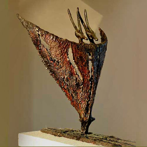 Dineke-Beereboom-Db---Two-Of-A-Kind metal sculpture