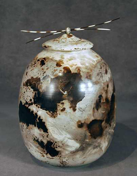 Nguni-Jar-Donve-Branch lidded vessel