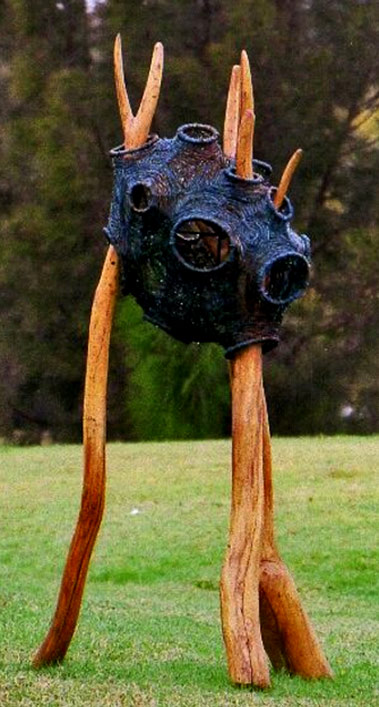 Bronwyn-Berman--The-hive outdoor sculpture