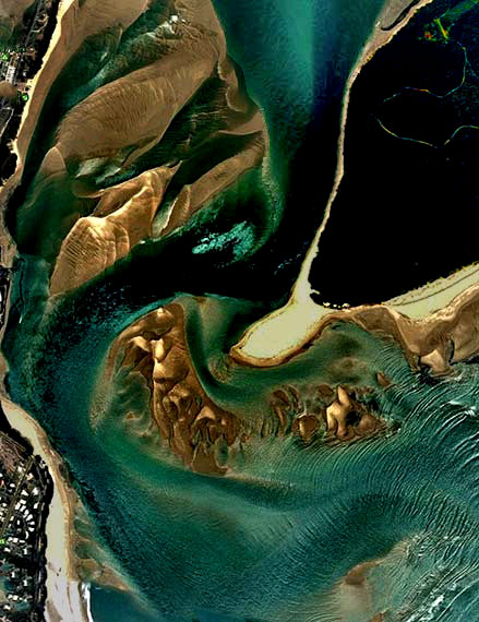 Inverloch-mermaid-capture from Google Earth @Veniceclayartists