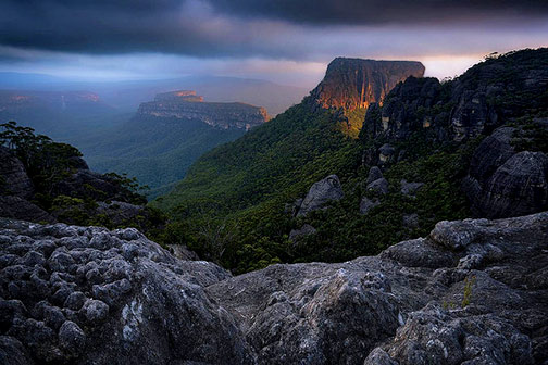 Shrouded Gods Mountain,-The Budawangs, south coast hinterlands of NSW, Australia