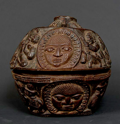 Yoruba Opon Igede Ifa-(Divination-Bowl), Nigeria
