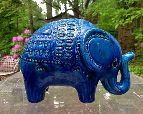 1960s-Large-ALDO-LONDI-Bitossi-RAYMOR-Figural-Elephant---moderneform---ebay