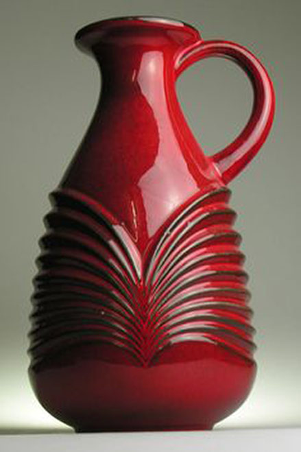 Red-Bay-West-Germany-Modernistic-20-th-Mid-Century-Vintage-Retro-Vase