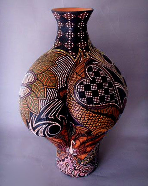 Ricky-Maldonado-pottery vase