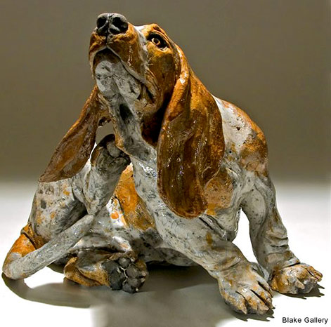 bassett-ceramic-sculpture-Nick-Mackman
