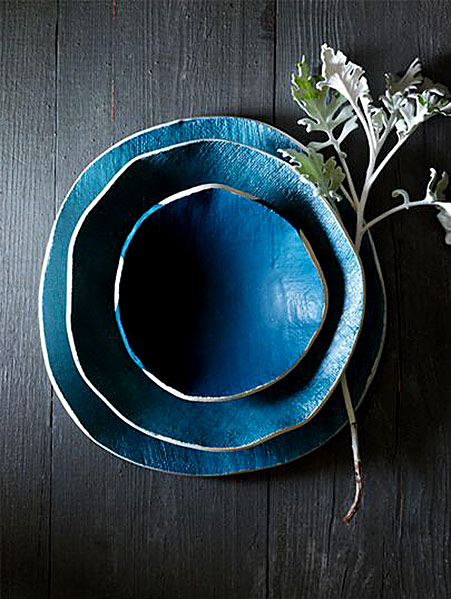 deap-teal,-by-elephant-ceramics bowl set