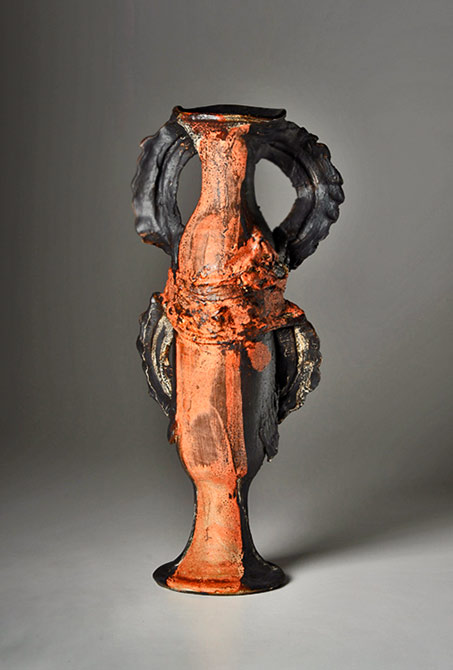 Alice-Federico tall vase with large base---Art-Essex-Gallery