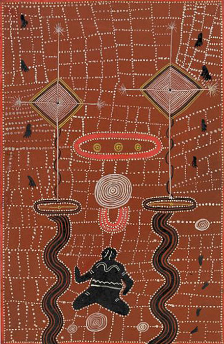 Children's-Water-Dreaming-aboriginal-art painting