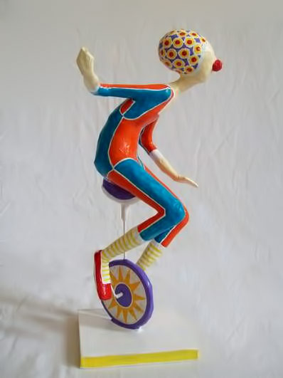 Fábio de Souza Pinheiro unicyclist clown