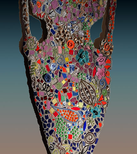 Linda-Hoffhines-flat-mosaic with vase shape