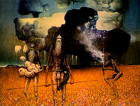 Beyond-The-Dreamtime-Ainslie-Roberts Australian art