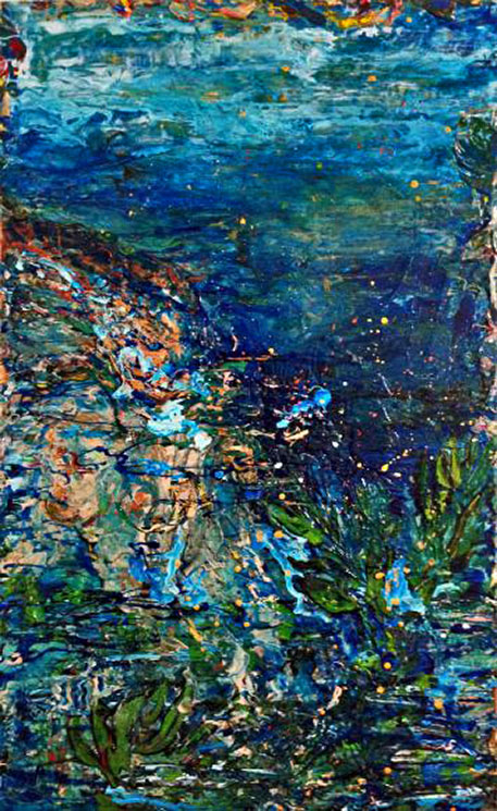 Sue Averell_Mermaid Dream abstract painting