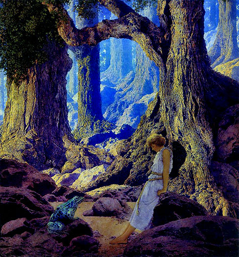 Enchanted-Prince-1934-by-Maxfield-Parrish