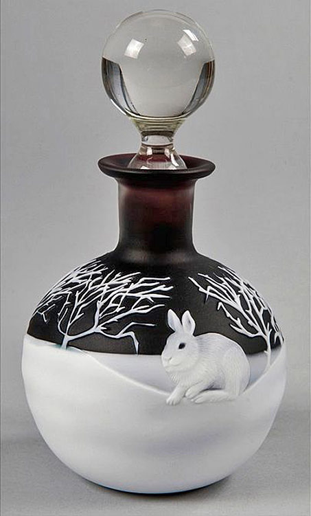 Alasdair Gordon perfume bottle Rabbit in snow