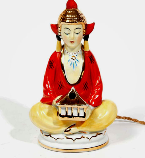 German.-Balinese Princess perfume lamp