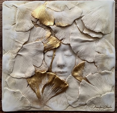 Reminisence-2017---Mariko-Okubo ceramic panel