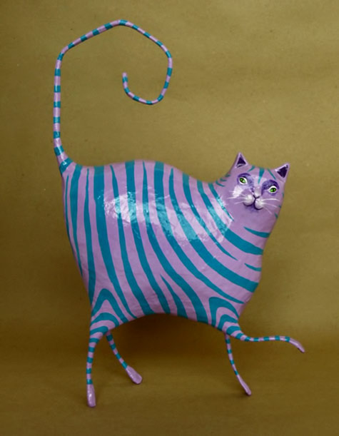 Blue striped cat - Mauricio Perez